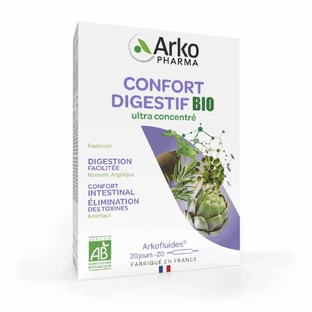Arkopharma Arkofluids Spijsverteringscomfort Bio 20 Injectieflacons