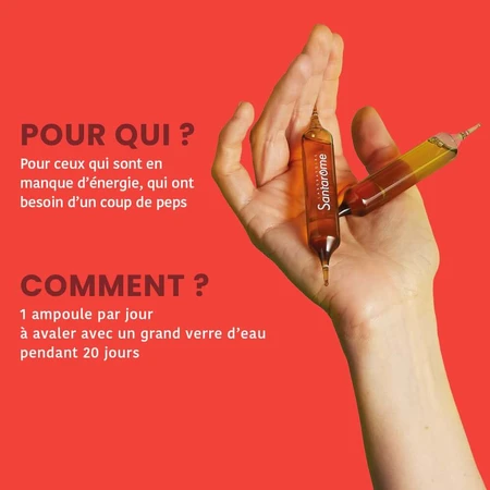 Santarome Energia Boost Bio Coup d'énergie immédiat 20 phials