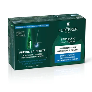 René Furterer Triphasic Reactional 2-in-1 Haar- und Wachstumskur 12x5ml Ampullen