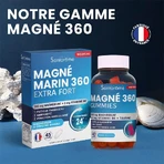Santarome Magneziu 360 mg Relaxare Fără zahăr 40 Gumă