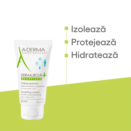 Dermalibour+ Barrier soothing insulating cream, 50 ml, Aderma