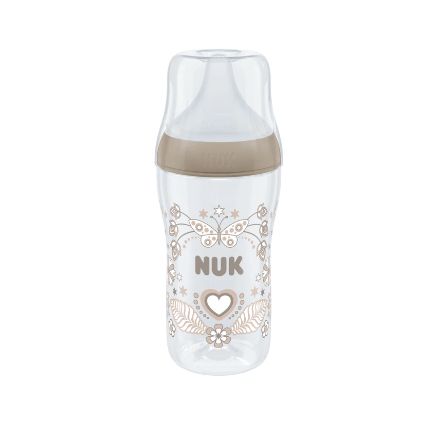 Biberon Perfect Match, M, + 3 mois, Heart, 260 ml, Nuk