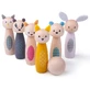 Bowling set, 2 years+, Happy animals, BigJigs