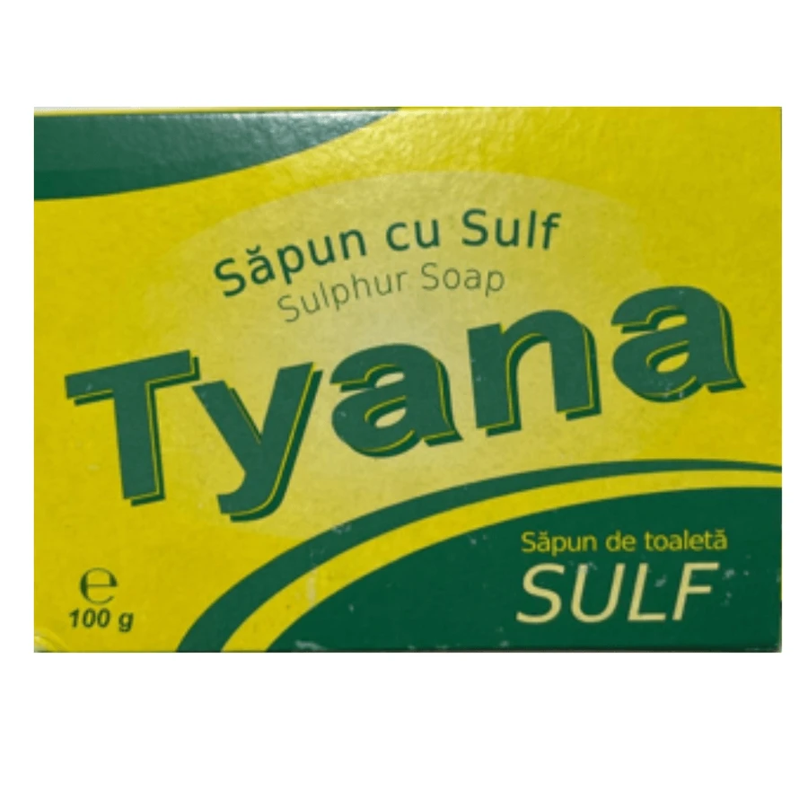 Mydło siarkowe, 100 g, Tyana: ceny i cechy