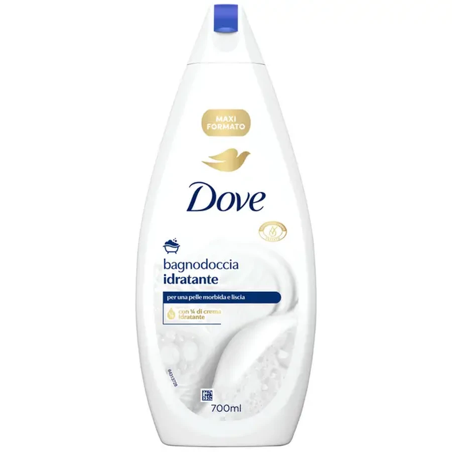 Espuma de baño hidratante, 700 ML, Dove