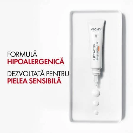 Anti-Falten Augenkonturcreme mit SPF 50+ Liftactiv B3, 15 ml, Vichy