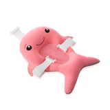 Soporte de Baño BabyJem, 35x50 cm, Rosa, Ballena, BabyJem