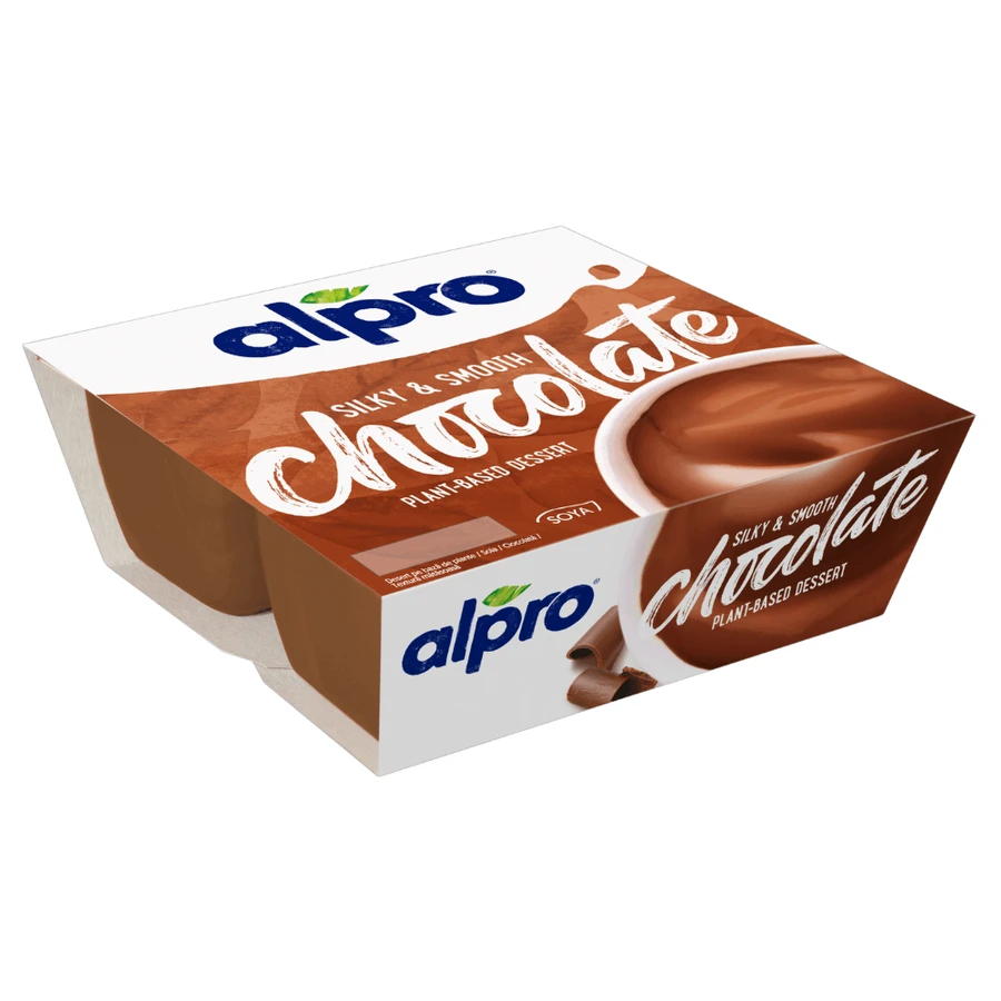 Soja-Schokoladen-Dessert, 4x125 g, Alpro