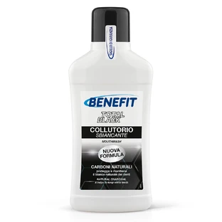 Mondspoeling met houtskool, Total Black, 500 ml, Voordeel