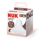 Silikonnippel, S-Loch, 2 Stück, Nuk