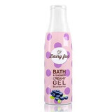 Gel de duș cu afine Dairy Fun, 400 ml, Delia Cosmetics