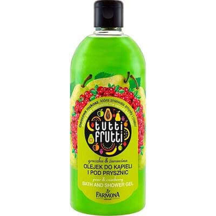 Gel de duș cu pere Tutti Frutti, 500 ml, Farmona