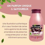 Moisturizing shower gel with milk and black cherry and pistachio extract, 250 ml, Cottage