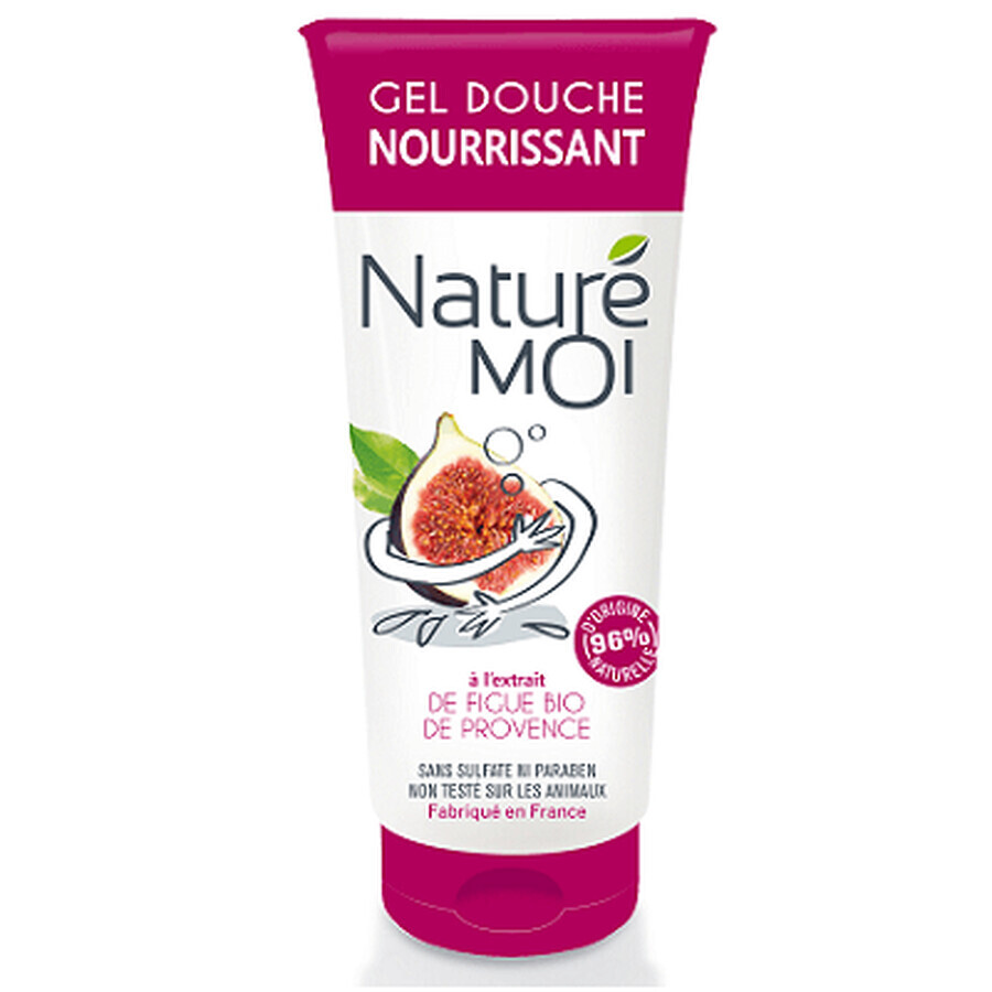 Gel de dus nutritiv Bio, 200ml, Nature Moi