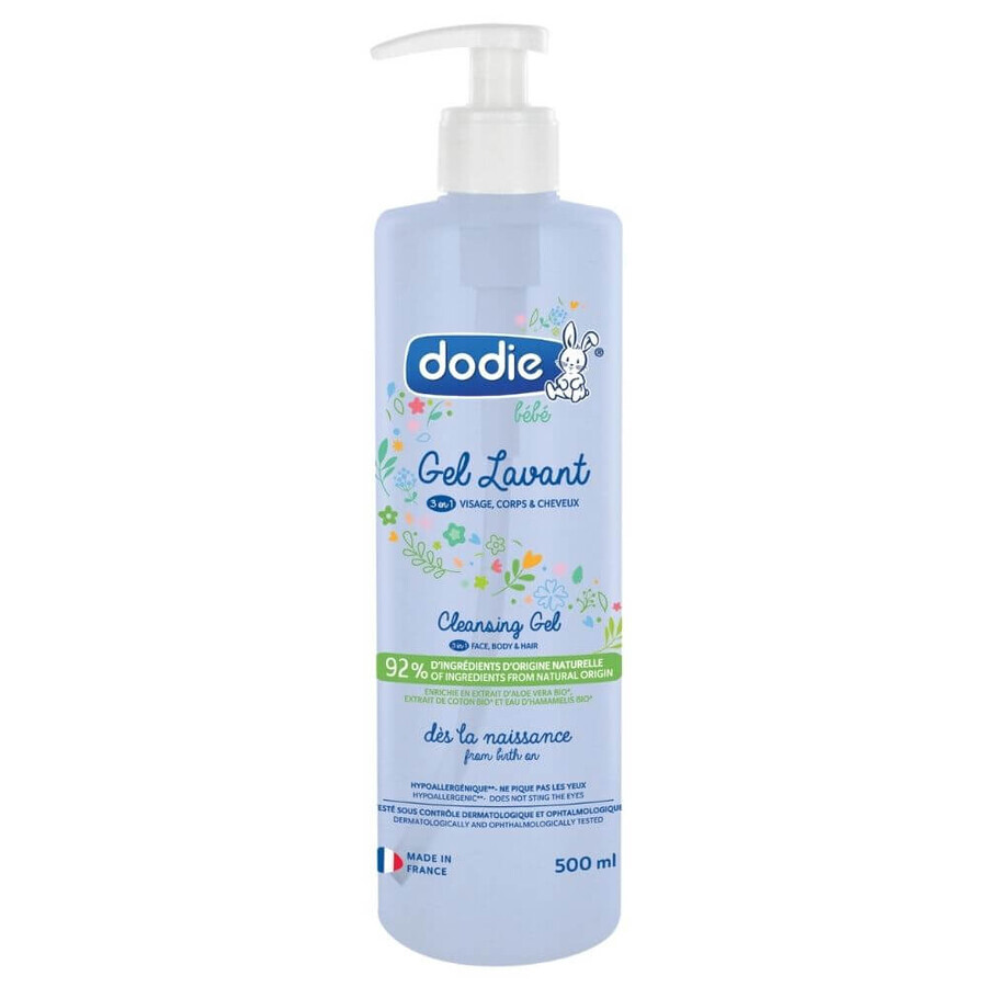 Gel de spalare 3 in 1, 500 ml, Dodie