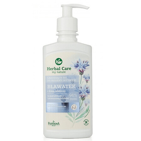 Herbal Care Intimate Blueberry and Lactic Acid Gel, 330ml, Farmona