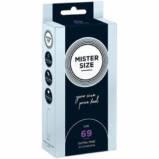 Mister Size condooms Ø 6,9 cm (10 stuks)