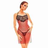 Babydoll Anaïs Zwart/Rood Rood/Zwart (XXL/XXXL)