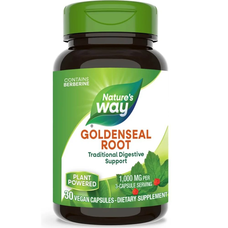 Gelbwurzel Rott, 30 Kapseln, Natures Way