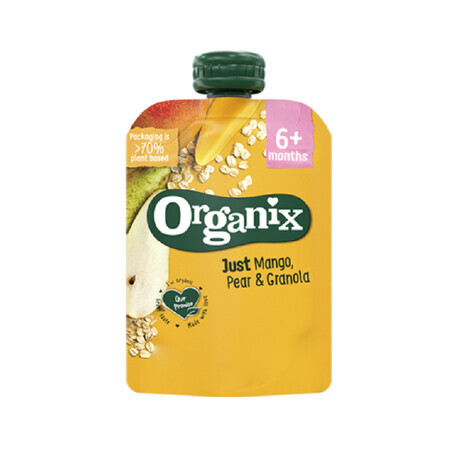 Mango-Birne-Hafer-Snack, 100 g, Organix