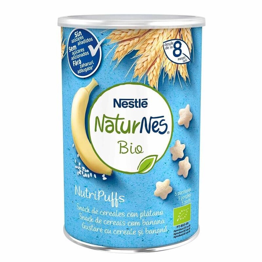 Gustare din cereale si banane NaturNes, 35 g, Nestle