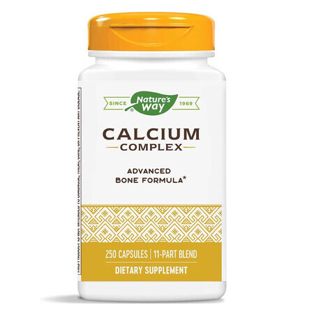 Calcium-Komplex-Knochenformel Natures Way, 100 Kapseln, Secom