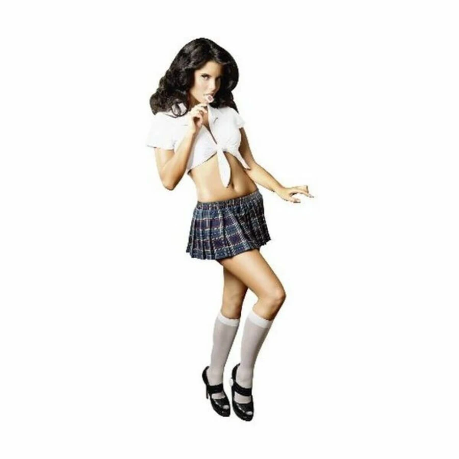 Costum erotic Baci Lenjerie BD1271 Albastru O mărime