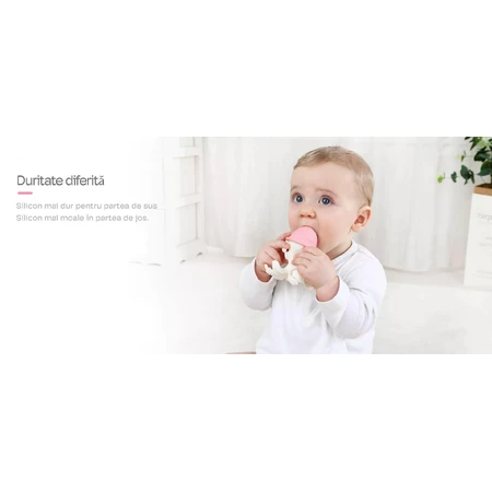 Silicone gingival ring Octopus Liliac, Mombella