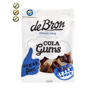 Caramelos de goma sabor cola, 100 g, DeBron