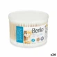 Boccioli di cotone Berilo BT500PPD Bianco Marrone Cotone Bambù (24 unità)