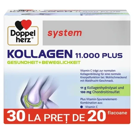 Kollagen 11.000 Plus, 30 single-dose vials, Doppelherz