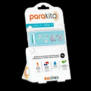 Bratara pentru copii impotriva tantarilor 3 ani+ Unicorn, 1 bucata, Para Kito