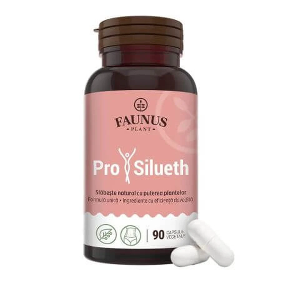Pro Silueth, 90 cápsulas vegetales, Faunus Plant
