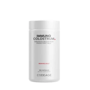 Runderbiest rijk aan immunoglobuline Immuno Bovine Colostrum CodeAge, 180 capsules, GNC