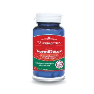 Vermidetox, 60 Kapseln, Herbagetica