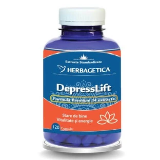 Depresslift, 120 kapsułek, Herbagetica