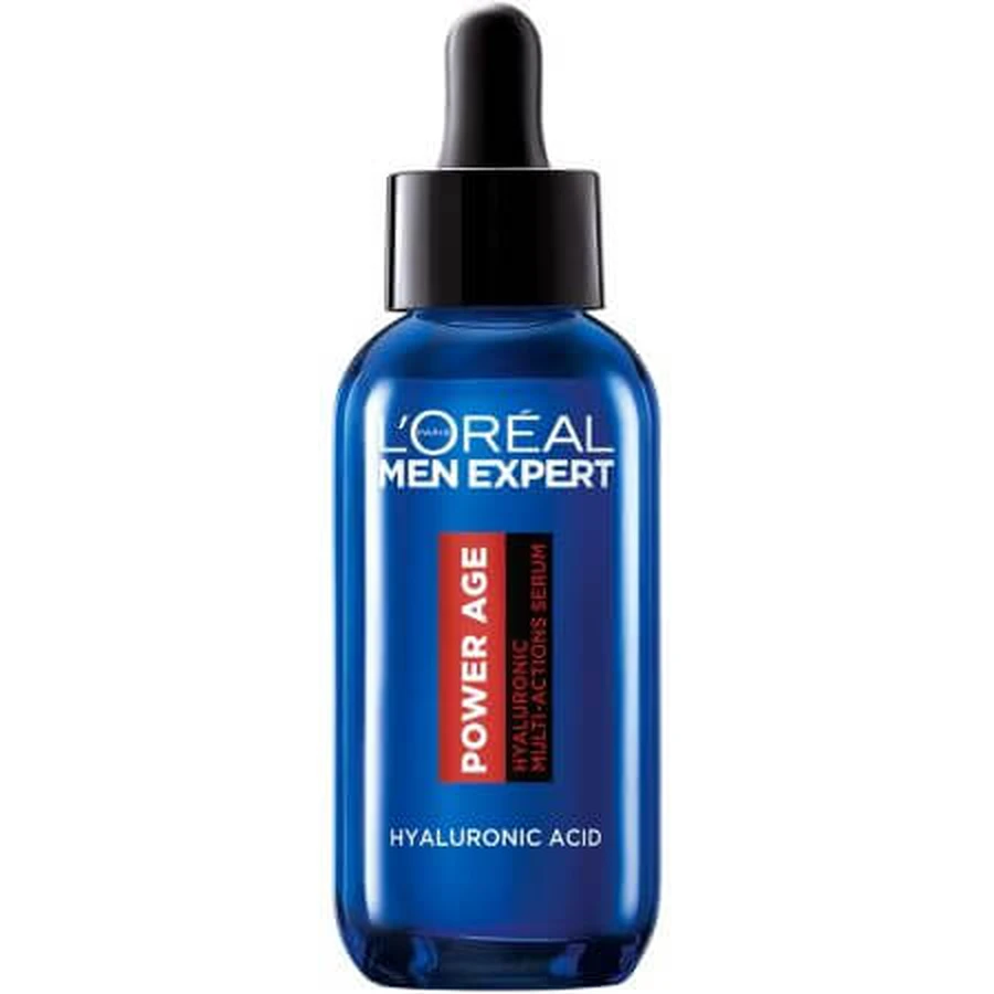 Serum z kwasem hialuronowym Power Age dla mężczyzn, 30 ml, LOreal: ceny i cechy
