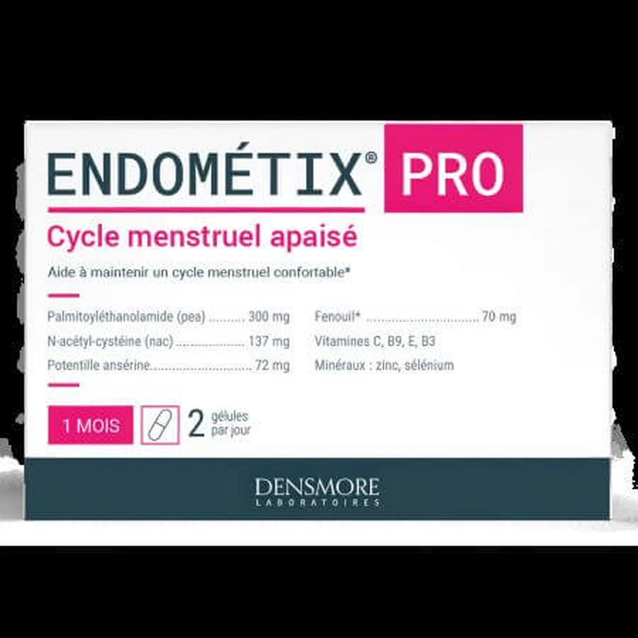 Endometix Pro, 60 vegetarian capsules, Densmore Laboratories