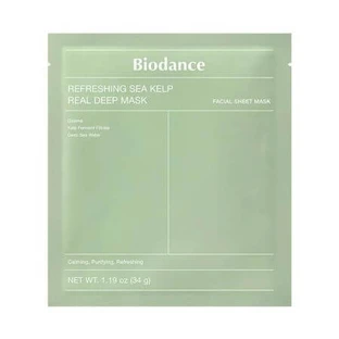 Sea Kelp Refreshing Sea Kelp Real Deep Mask, 34 g, Biodance
