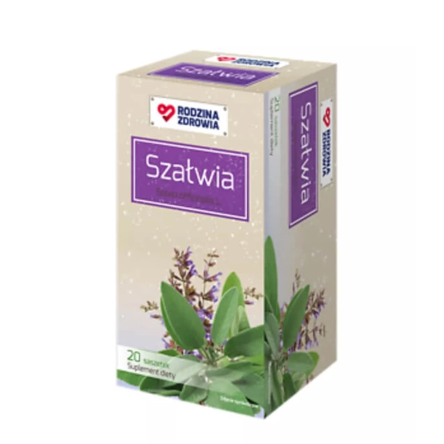 Rodzina Zdrowia Szałwia, 20 saszetek: ceny i cechy