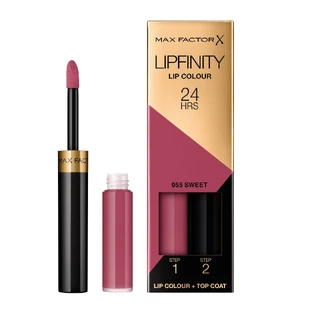 Max Factor Lipfinity Lip Colour Two-Phase Liquid Lipstick 55 Sweet