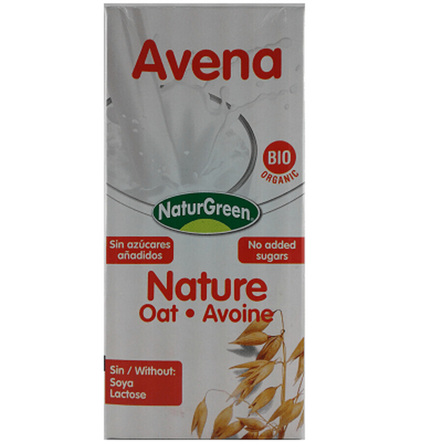 Lapte Bio din ovăz Nature,1L, NatureGreen