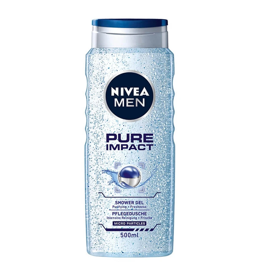 Nivea Men, Żel pod prysznic, Pure impact, 500 ml: ceny i cechy