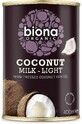 Kokosnussmilch Leicht Bio, 400 ml, Biona
