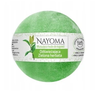 Nayoma Sparkling Badekugel erfrischend grüner Tee, 130 g