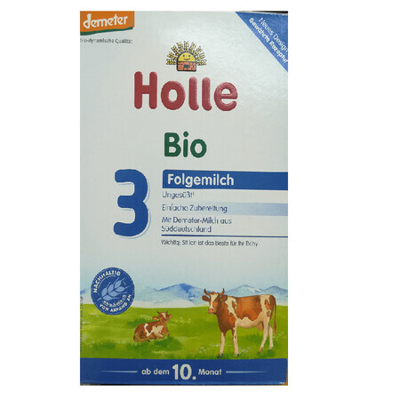 Lapte Formula Organică 3 +10luni, 600 g, Holle Baby Food