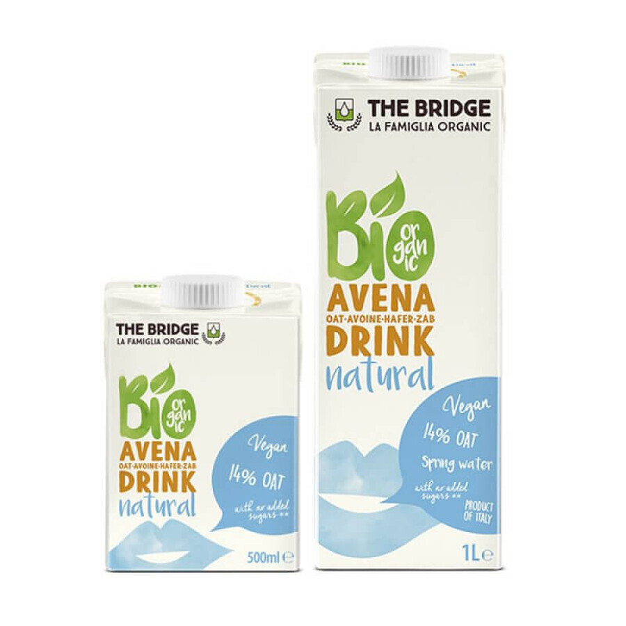 Bio-Hafer-Pflanzenmilch, 1L, The Bridge