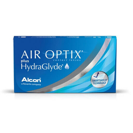 Kontaktlinsen -1.50 Air Optix Plus Hydraglyde, 6 Stück, Alcon