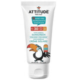 Lotiune de protectie solara pentru bebe SPF30, +6luni, 150ml, Attitude