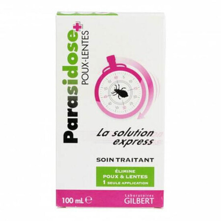 Lotiune tratament paduchi si lindini Parasidose, 100 ml, Gilbert